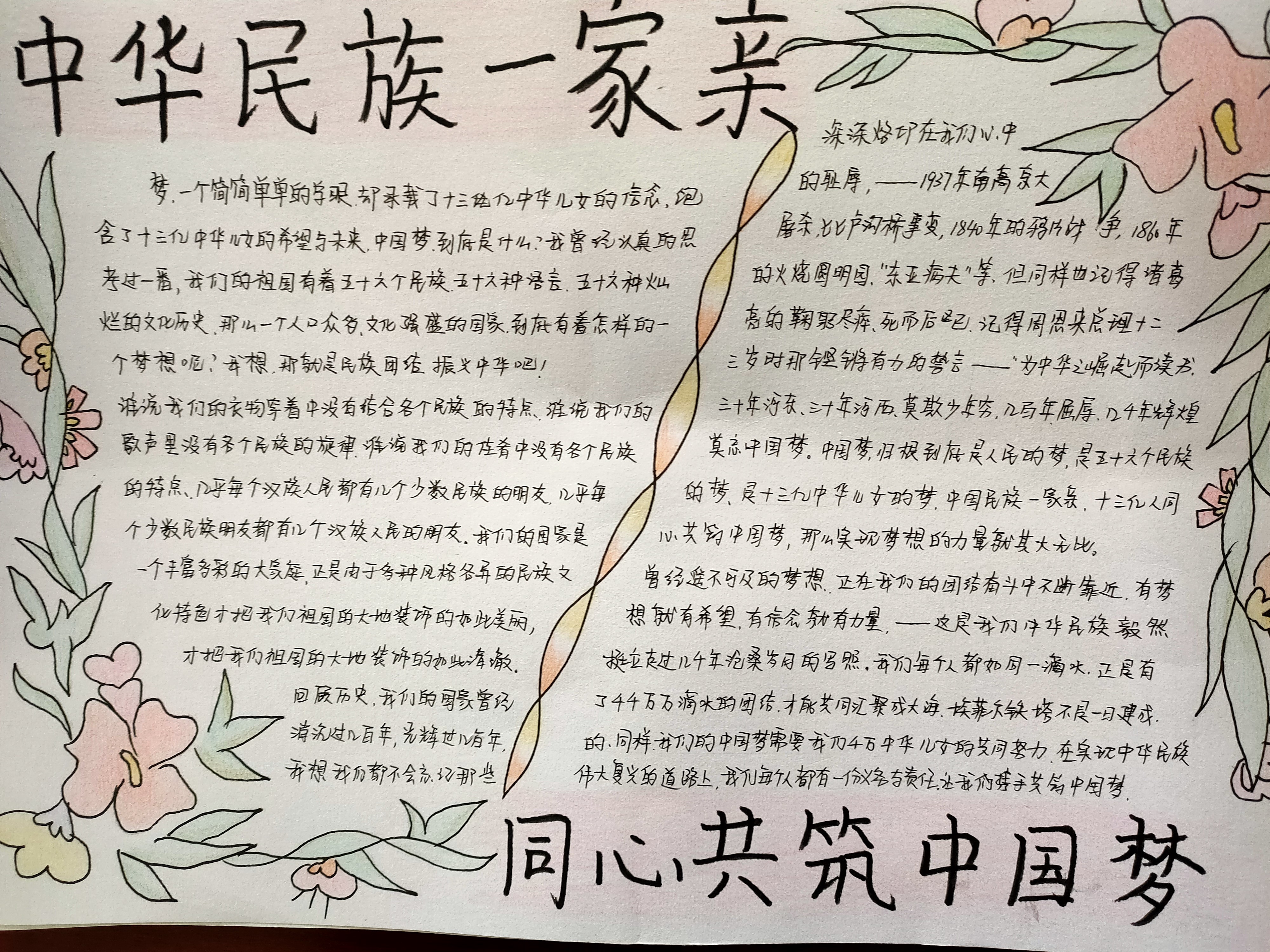 D:\2020----2021年度团委工作\主题团日活动\守望相助传递爱，中华民族一家亲\手抄小报\微信图片_20200914151347.jpg